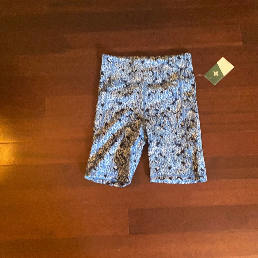 Tuckernuck floral bike shorts Size XS Blue